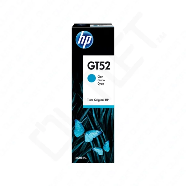 HP GT52 Cyan Original Ink Bottle (M0H54AE)