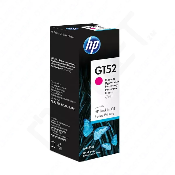 HP GT52 Magenta Original Ink Bottle (M0H55AE)