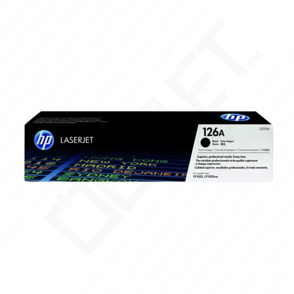 HP 126A Original LaserJet Toner Cartridge (CE310A) - Black
