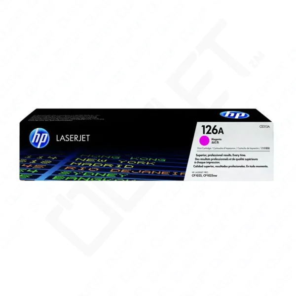 HP 126A Original LaserJet Toner Cartridge (CE313A) - Magenta