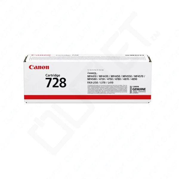 Canon 728 Original Toner Cartridge - Black