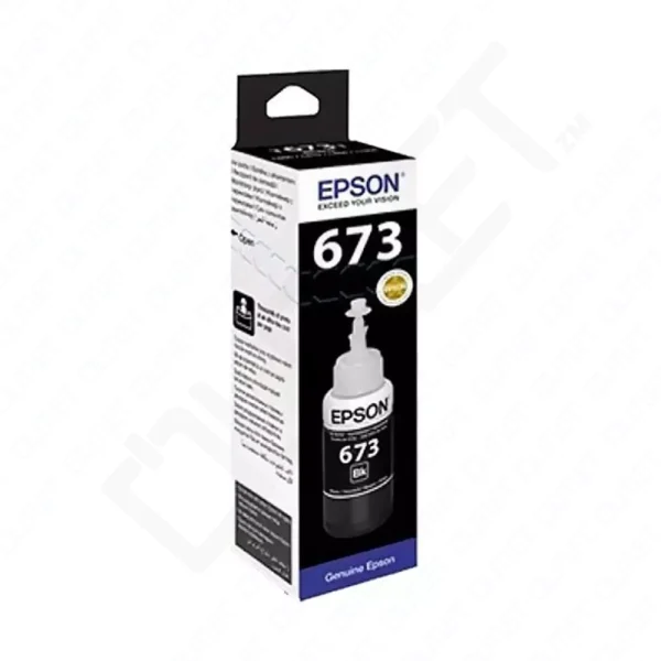 Epson 673 EcoTank Original 70ml Ink Bottle (‎T6731) - Black