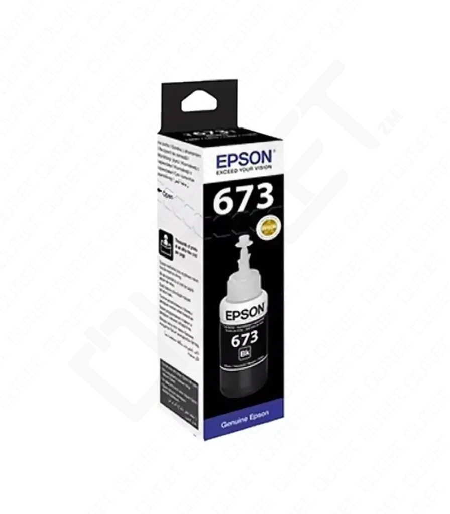 Epson 673 EcoTank Original 70ml Ink Bottle (‎T6731) - Black