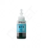 Epson 673 EcoTank Original 70ml Ink Bottle (‎T6735) - Light Cyan