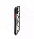 Monkii Frosted Minimalist Butterfly Pattern Case - Black