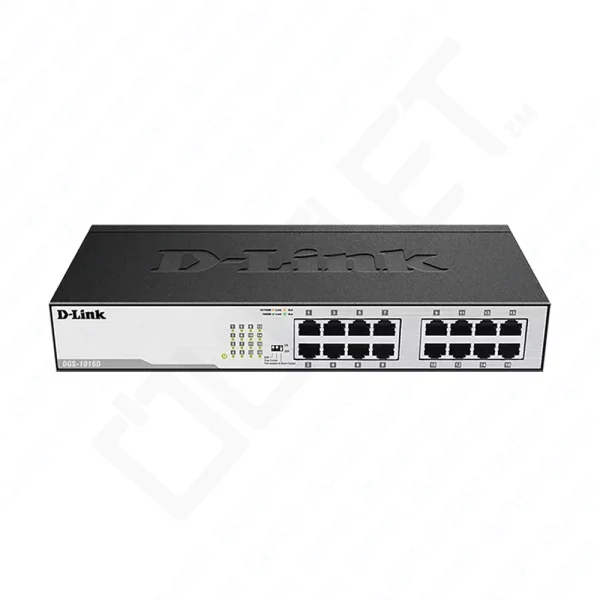D-Link 16-Port Gigabit Unmanaged Desktop Switch (DGS-1016D)
