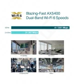 TP-Link AX5400 Ceiling Mount WiFi 6 Access Point (TL-EAP670)