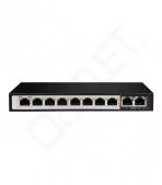 D-Link 8GE PoE+ 2GE Uplink 250m PoE Switch (DGS-1010P-E)