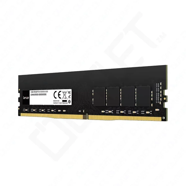 Lexar 4GB DDR4 PC4-2666MHz U-DIMM 288-Pin Desktop Memory - (PC4-21300)