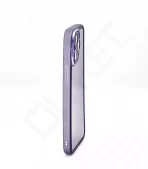 Monkii Translucent Silver Glitter Padded iPhone Case - Purple