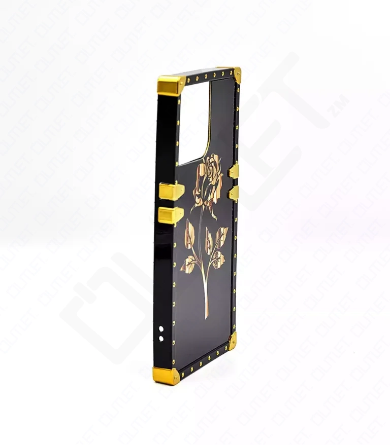 Monkii Electroplated Glossy Sharp-Edged iPhone Case - Black