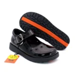 FitKids Original HY617-7B Black Patent Leather Girls Shoes