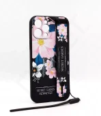 Monkii Elegant Secret Garden Floral iPhone Case with Hand Strap