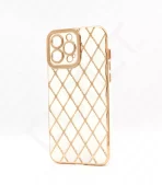 Monkii Diamond Lattice Luxe Geometry Textured iPhone Case