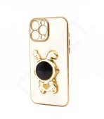 Monkii Electroplated Lunar Bunny Luxe iPhone Case