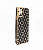 Monkii Diamond Lattice Luxe Geometry Textured iPhone Case