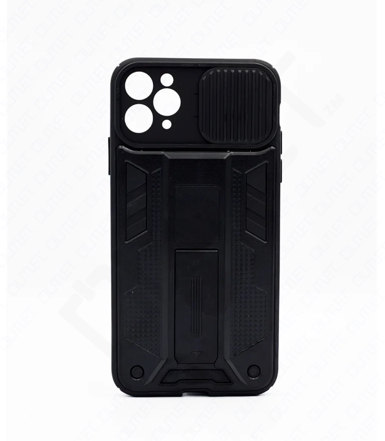 Monkii Tactical Rugged Armor iPhone Case with Stand