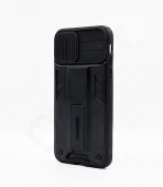 Monkii Tactical Rugged Armor iPhone Case with Stand