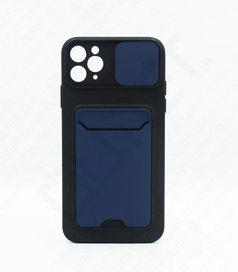 Monkii Matte Shock-Proof Armor Wallet iPhone Case