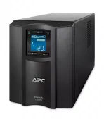 APC Smart-UPS C, Line Interactive, 1000VA, Tower, 230V, 8x IEC C13 outlets, AVR, Graphic LCD