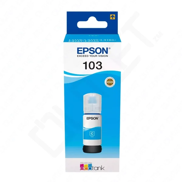 Epson 103 EcoTank Original 65ml Ink Bottle - Cyan