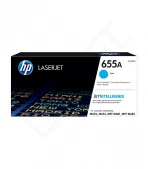 HP 655A Original LaserJet Toner Cartridge - Cyan
