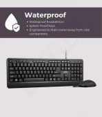 Lenovo 160 Keyboard & Mouse Wired Combo