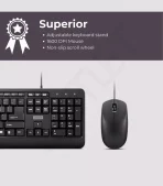 Lenovo 160 Keyboard & Mouse Wired Combo