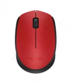 Logitech M171 Wireless Mouse - Red (910-004641)