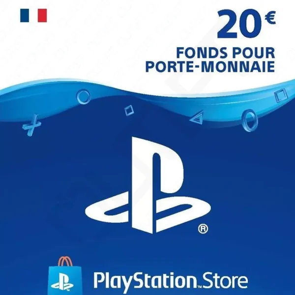 PlayStation Network Card 20 EUR (FR) PSN Key FRANCE