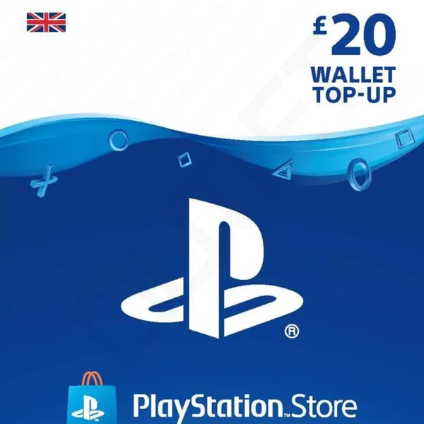 PlayStation Network Card 20 GBP (UK) PSN Key UNITED KINGDOM