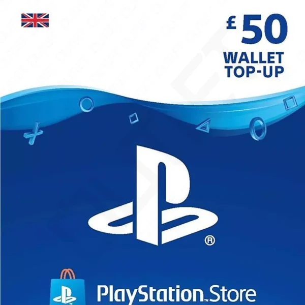 PlayStation Network Card 50 GBP (UK) PSN Key UNITED KINGDOM