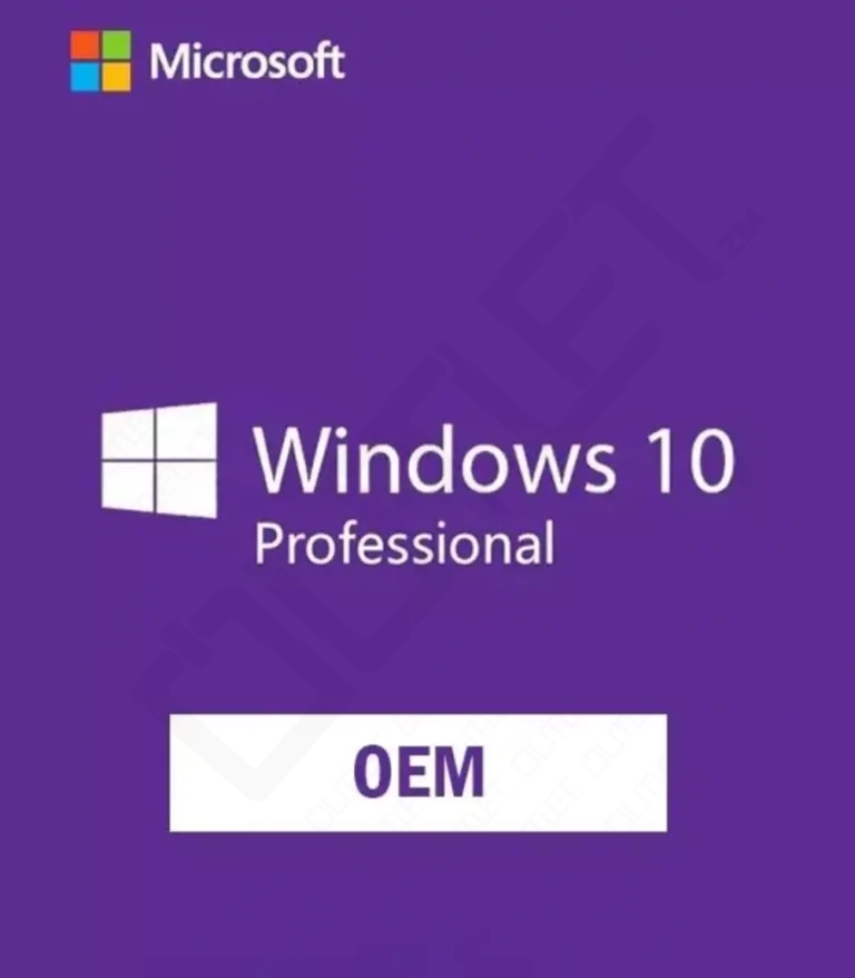 Microsoft Windows 10 Professional OEM License Key GLOBAL